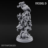 Tentacle Writhing Demon Hierophant D Miniature for Dungeons and Dragons, Pathfinder or other TTRPGs