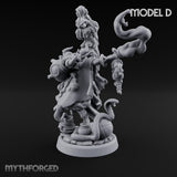 Tentacle Writhing Demon Hierophant D Miniature for Dungeons and Dragons, Pathfinder or other TTRPGs