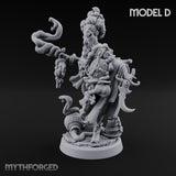 Tentacle Writhing Demon Hierophant D Miniature for Dungeons and Dragons, Pathfinder or other TTRPGs