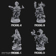 Tentacle Writhing Demon Hierophants Miniature for Dungeons and Dragons, Pathfinder or other TTRPGs