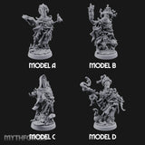 Tentacle Writhing Demon Hierophants Miniature for Dungeons and Dragons, Pathfinder or other TTRPGs