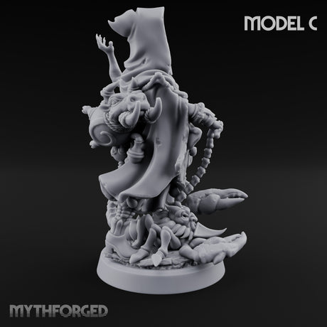 Tentacle Writhing Demon Hierophants Miniature for Dungeons and Dragons, Pathfinder or other TTRPGs