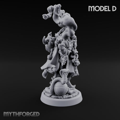 Tentacle Writhing Demon Hierophants Miniature for Dungeons and Dragons, Pathfinder or other TTRPGs
