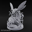 Tentacle Writhing Giant Ankeg Queen Miniature for Dungeons and Dragons, Pathfinder or other TTRPGs