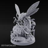 Tentacle Writhing Giant Ankeg Queen Miniature for Dungeons and Dragons, Pathfinder or other TTRPGs