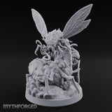 Tentacle Writhing Giant Ankeg Queen Miniature for Dungeons and Dragons, Pathfinder or other TTRPGs