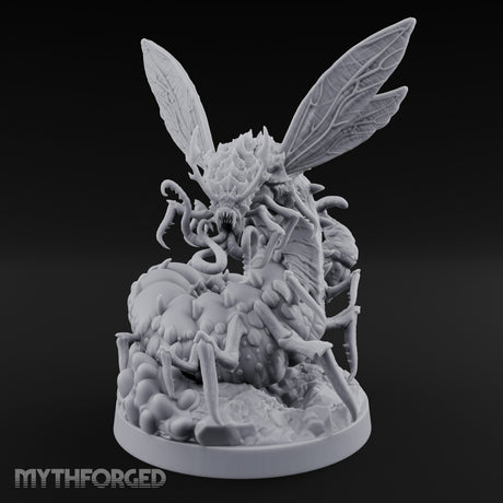 Tentacle Writhing Giant Ankeg Queen Miniature for Dungeons and Dragons, Pathfinder or other TTRPGs