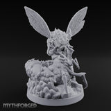 Tentacle Writhing Giant Ankeg Queen Miniature for Dungeons and Dragons, Pathfinder or other TTRPGs