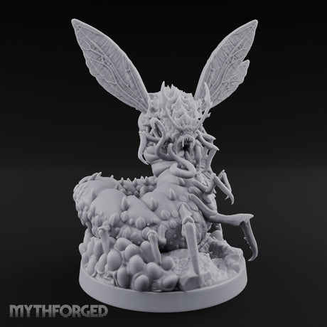 Tentacle Writhing Giant Ankeg Queen Miniature for Dungeons and Dragons, Pathfinder or other TTRPGs