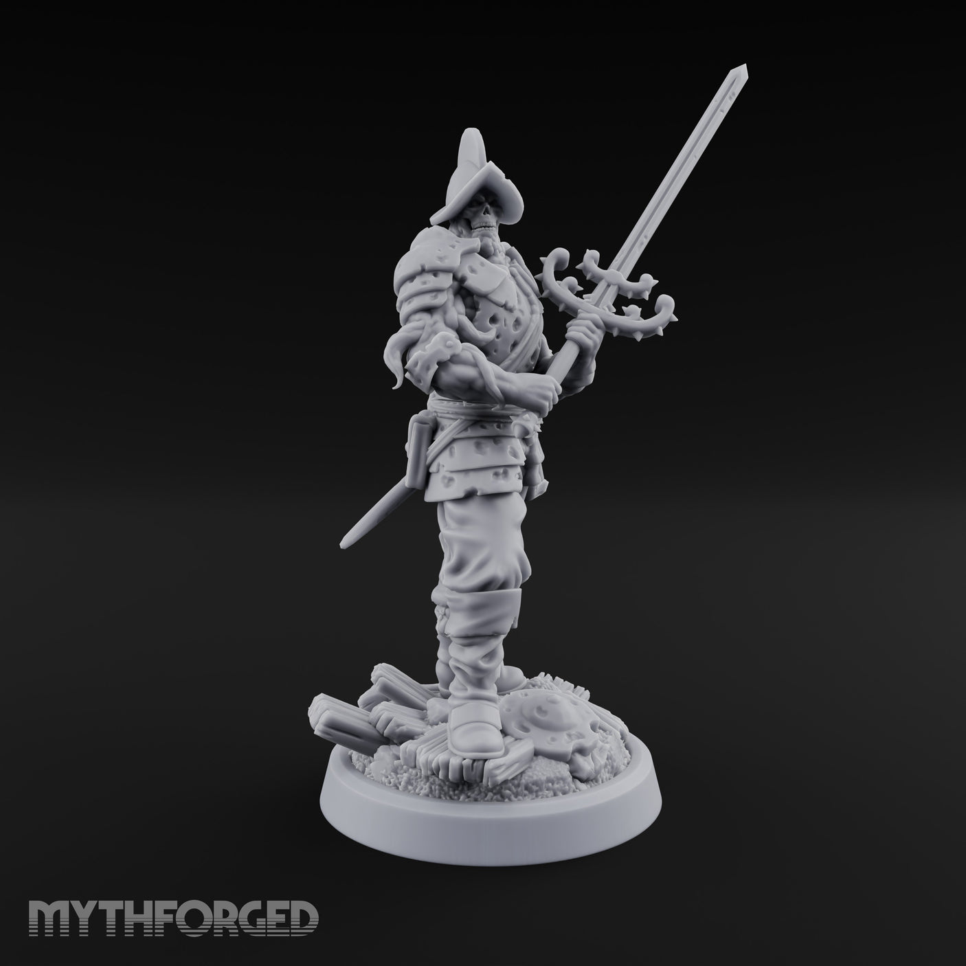 Tentacle Writhing Sword Levelling Voidtouched Swordsman A Miniature for Dungeons and Dragons, Pathfinder or other TTRPGs