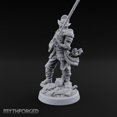 Tentacle Writhing Sword Levelling Voidtouched Swordsman A Miniature for Dungeons and Dragons, Pathfinder or other TTRPGs