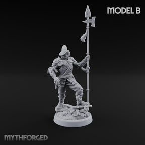 Tentacle Writhing Sword Levelling Voidtouched Swordsman B Miniature for Dungeons and Dragons, Pathfinder or other TTRPGs