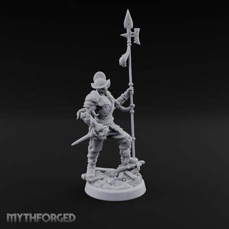 Tentacle Writhing Sword Levelling Voidtouched Swordsman B Miniature for Dungeons and Dragons, Pathfinder or other TTRPGs