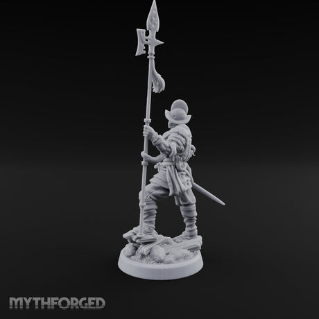 Tentacle Writhing Sword Levelling Voidtouched Swordsman B Miniature for Dungeons and Dragons, Pathfinder or other TTRPGs