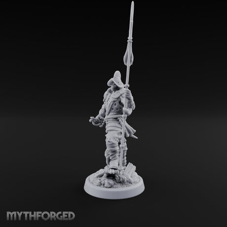 Tentacle Writhing Sword Levelling Voidtouched Swordsman B Miniature for Dungeons and Dragons, Pathfinder or other TTRPGs
