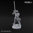 Tentacle Writhing Sword Levelling Voidtouched Swordsman C Miniature for Dungeons and Dragons, Pathfinder or other TTRPGs