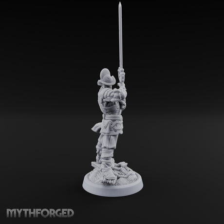 Tentacle Writhing Sword Levelling Voidtouched Swordsman C Miniature for Dungeons and Dragons, Pathfinder or other TTRPGs