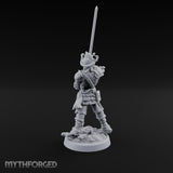 Tentacle Writhing Sword Levelling Voidtouched Swordsman C Miniature for Dungeons and Dragons, Pathfinder or other TTRPGs