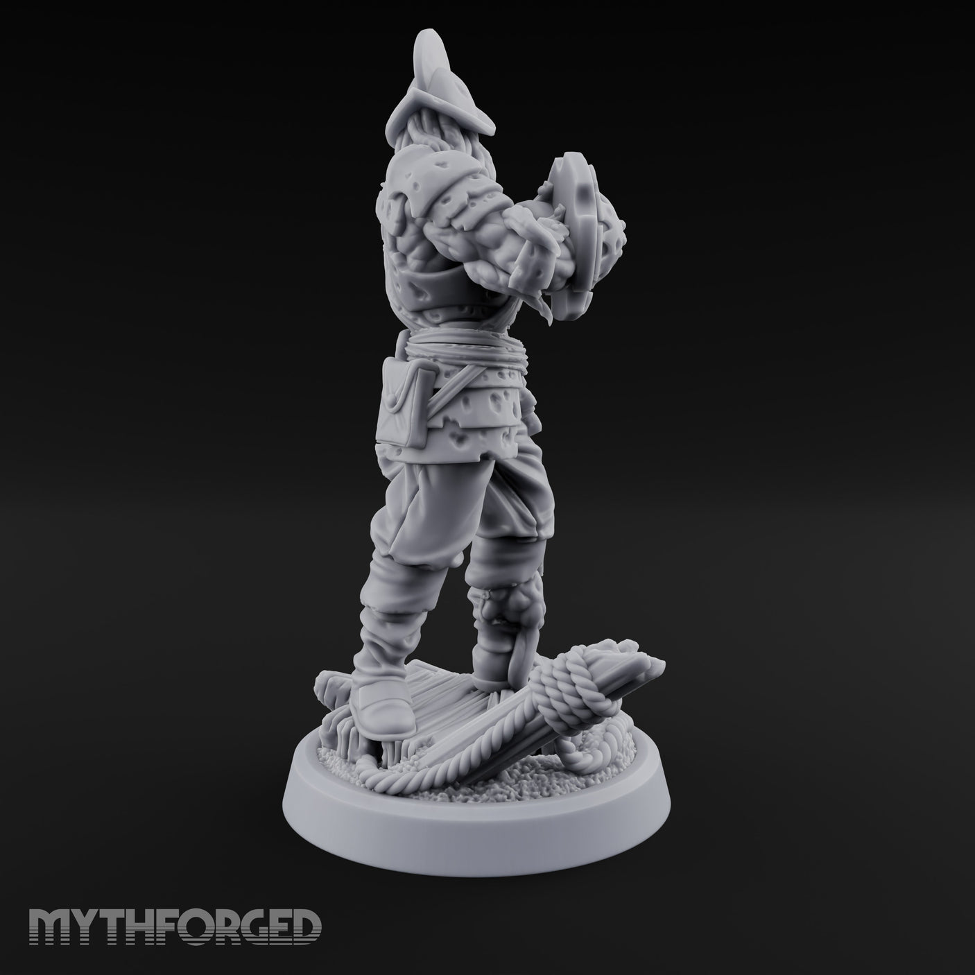 Tentacle Writhing Sword Levelling Voidtouched Swordsman D Miniature for Dungeons and Dragons, Pathfinder or other TTRPGs