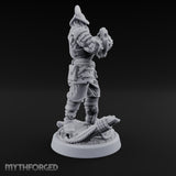 Tentacle Writhing Sword Levelling Voidtouched Swordsman D Miniature for Dungeons and Dragons, Pathfinder or other TTRPGs