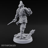Tentacle Writhing Sword Levelling Voidtouched Swordsman D Miniature for Dungeons and Dragons, Pathfinder or other TTRPGs
