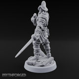 Tentacle Writhing Sword Levelling Voidtouched Swordsman D Miniature for Dungeons and Dragons, Pathfinder or other TTRPGs