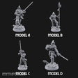 Tentacle Writhing Sword Levelling Voidtouched Swordsmen Miniature for Dungeons and Dragons, Pathfinder or other TTRPGs