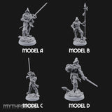 Tentacle Writhing Sword Levelling Voidtouched Swordsmen Miniature for Dungeons and Dragons, Pathfinder or other TTRPGs