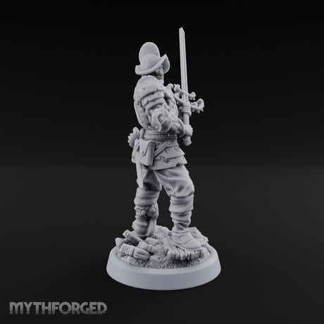 Tentacle Writhing Sword Levelling Voidtouched Swordsmen Miniature for Dungeons and Dragons, Pathfinder or other TTRPGs