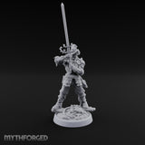 Tentacle Writhing Sword Levelling Voidtouched Swordsmen Miniature for Dungeons and Dragons, Pathfinder or other TTRPGs