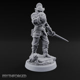 Tentacle Writhing Sword Levelling Voidtouched Swordsmen Miniature for Dungeons and Dragons, Pathfinder or other TTRPGs