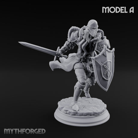 Tentacles Consuming Blight Knight A — 75mm