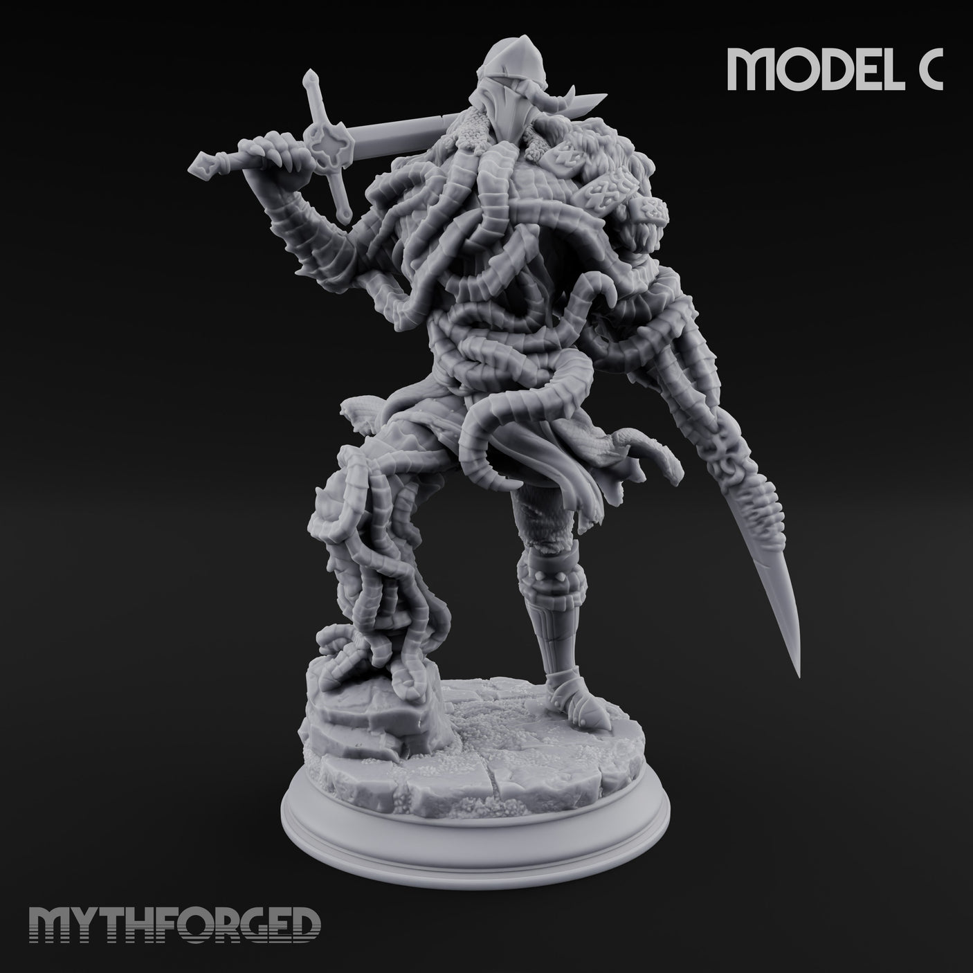 Tentacles Consuming Blight Knight C gallery 2
