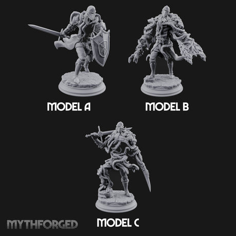 Tentacles Consuming Blight Knights — Full Set