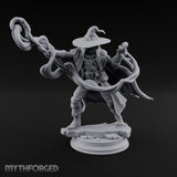 Tentacles Lashing Out Human Wizard Miniature for Dungeons and Dragons, Pathfinder or other TTRPGs