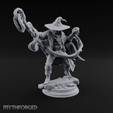 Tentacles Lashing Out Human Wizard Miniature for Dungeons and Dragons, Pathfinder or other TTRPGs