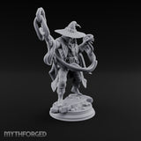 Tentacles Lashing Out Human Wizard Miniature for Dungeons and Dragons, Pathfinder or other TTRPGs