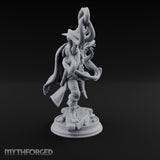 Tentacles Lashing Out Human Wizard Miniature for Dungeons and Dragons, Pathfinder or other TTRPGs