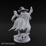 Tentacles Lashing Out Human Wizard Miniature for Dungeons and Dragons, Pathfinder or other TTRPGs