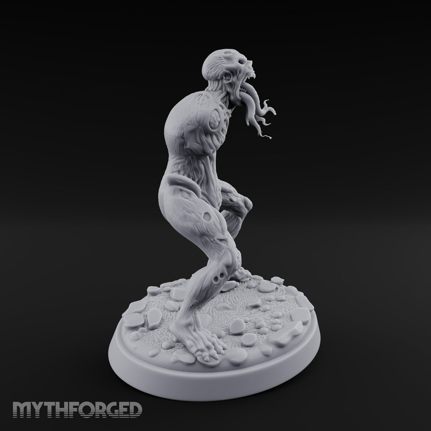 Tentacles Spewing Aberration Experiment Miniature for Dungeons and Dragons, Pathfinder or other TTRPGs
