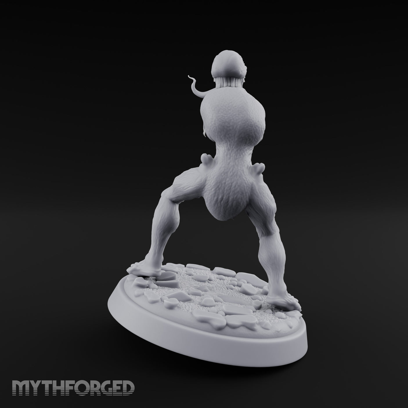 Tentacles Spewing Aberration Experiment Miniature for Dungeons and Dragons, Pathfinder or other TTRPGs