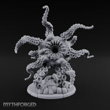 Tentacles Splayed Maw Gaping Maw Beast Miniature for Dungeons and Dragons, Pathfinder or other TTRPGs
