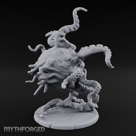 Tentacles Splayed Maw Gaping Maw Beast Miniature for Dungeons and Dragons, Pathfinder or other TTRPGs