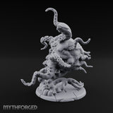 Tentacles Splayed Maw Gaping Maw Beast Miniature for Dungeons and Dragons, Pathfinder or other TTRPGs