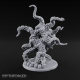 Tentacles Splayed Maw Gaping Maw Beast Miniature for Dungeons and Dragons, Pathfinder or other TTRPGs