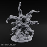 Tentacles Splayed Maw Gaping Maw Beast Miniature for Dungeons and Dragons, Pathfinder or other TTRPGs