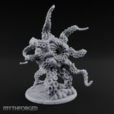 Tentacles Splayed Maw Gaping Maw Beast Miniature for Dungeons and Dragons, Pathfinder or other TTRPGs