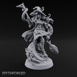 Tentacles Swirling Human Witch Miniature for Dungeons and Dragons, Pathfinder or other TTRPGs