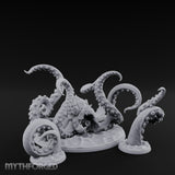Tentacles Thrashing Kraken Sea Terror Miniature for Dungeons and Dragons, Pathfinder or other TTRPGs