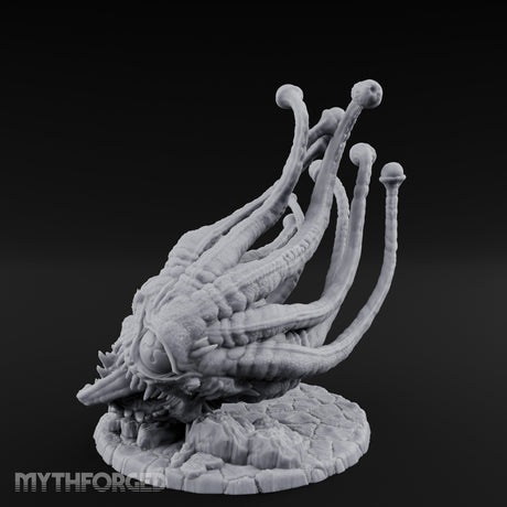 Tentacles Writhing Eye Bulging Beholder Miniature for Dungeons and Dragons, Pathfinder or other TTRPGs